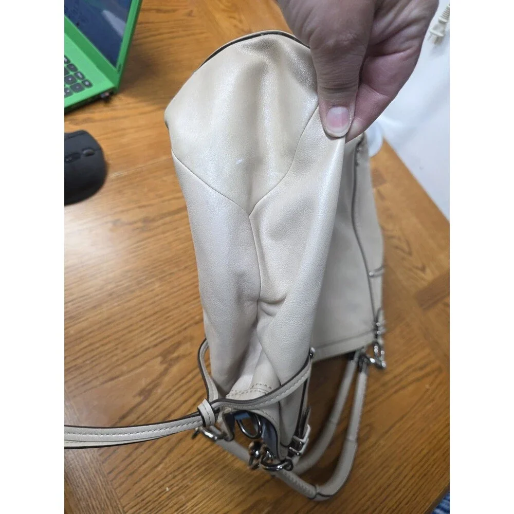 Coach Audrey Beige Flagship Exotic Andie Tote XL 17027 Demo